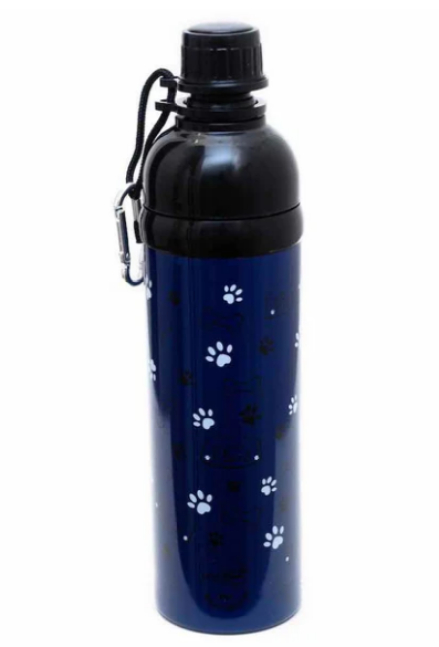 Lick 'n Flow Dog Water Bottle – Navy Paws!